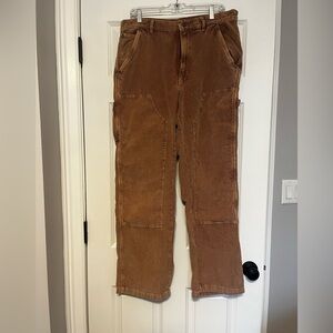 BDG Corduroy Carpenter Pants in Chestnut